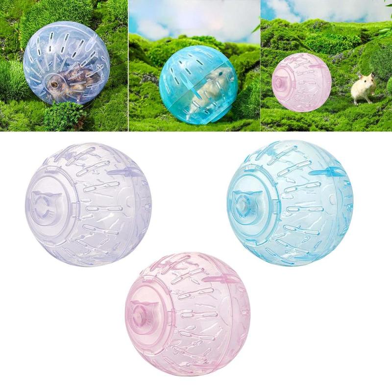 Đồ Chơi Bóng Chạy Cho Chuột Hamster, Bánh Xe Chạy, Giúp Giảm Sự Nhàm Chán, Thích Hợp Cho Động Vật Nhỏ 1