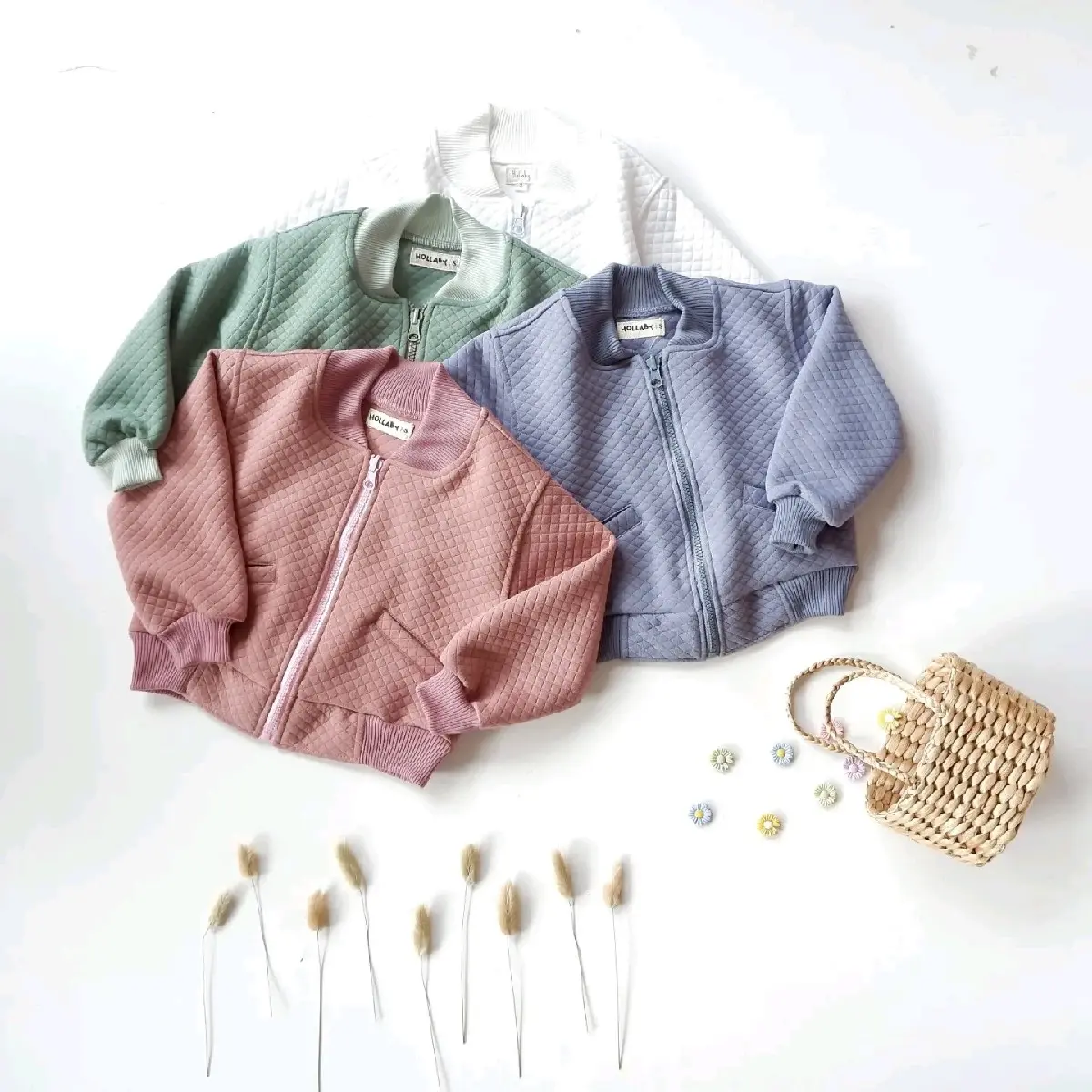 Loka Bomber Zipper Jacket | KkCollection11 | Jacket Anak 1-6 tahun