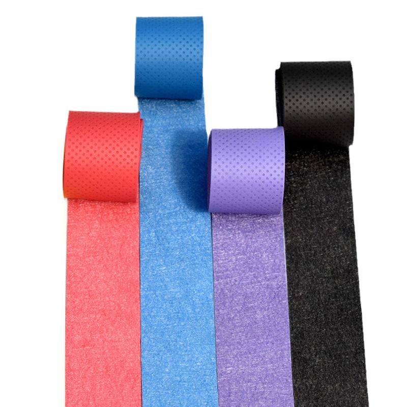 Product Introduction of Breathable Tennis Racket Fishing Rod Wrap Tapes Grip Racket Grip Tapes Belt Non-Slip Badminton S0R6 37