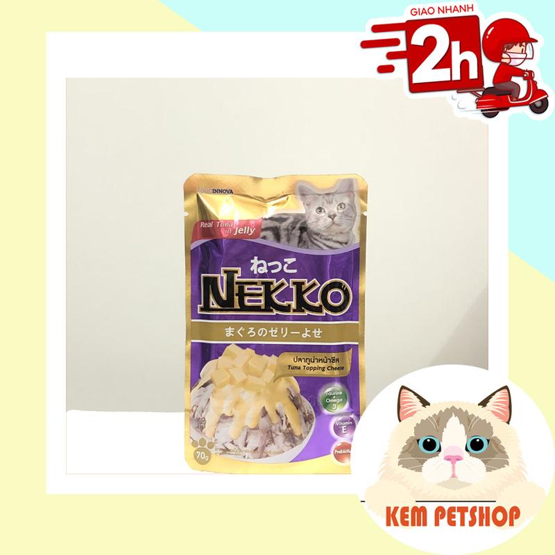 Pate Nekko Jelly gói 70g xuất xứ Thái Lan 5