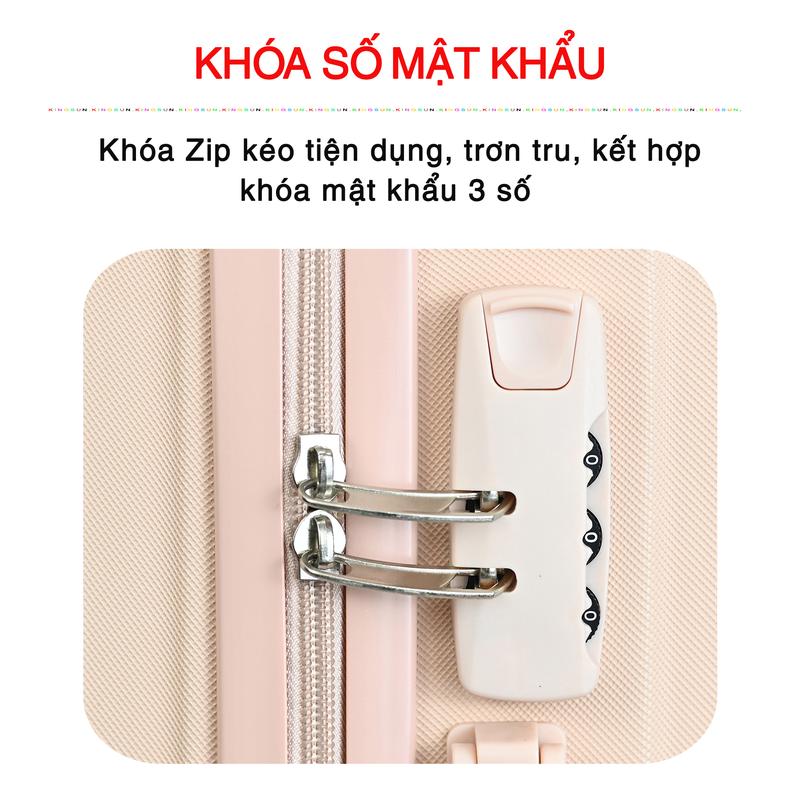 Vali kéo du lịch KS T01 Combo size (20+24), Bảo Hành 5 Năm 4