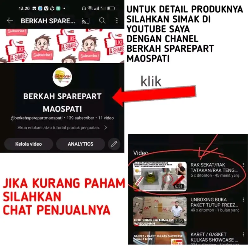 RAK KULKAS RAK TATAKAN RAK SEKAT KULKAS SHARP 1 PINTU DAN 2 PINTU SEGALA UKURAN CUSTOM SIZE TERMURAH Garansi Pabrik Garansi Internasional 3
