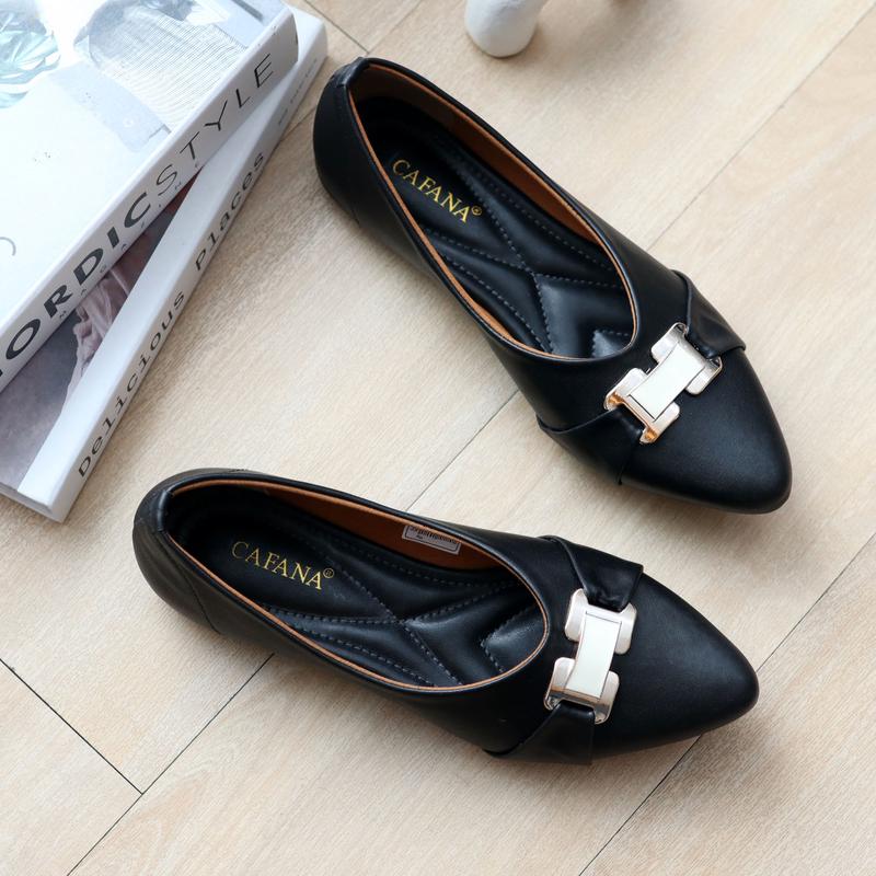 Product Introduction of Cafana Sepatu Flatshoes Wanita Sabrina SDB501 Shoes Karet 8