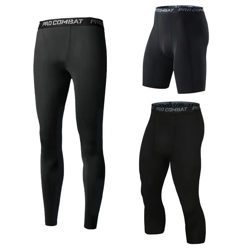 Quần Tập Luyện Luyện, Dành Cho Nam Giới, Quần Legging Bóng Rổ, Quần Đùi Chạy Bộ Tập Luyện, Quần Dài, Thoáng Khí, Đàn Hồi Cao, Nhanh Khô, Quần Cropped Sport Sport 0