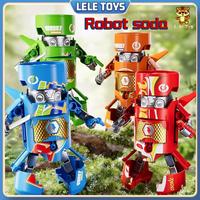 Gambar LeLe Toy 2in1 Robot Transformasi dari Kaleng Botol Minuman Desain Kreatif Mudah Transformasi Aman untuk Anak Ideal sebagai Hadiah Bergerak Senjata - Kaleng -Green dari LeLe Toys Online Mall Kab. Tangerang 1 Tokopedia