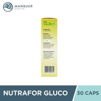 Gambar Nutrafor GLUCO 30 Kapsul - Suplemen Diabetes / Kencing Manis dari Apotekmandjurofficial Kota Administrasi Jakarta Pusat 2 Tokopedia