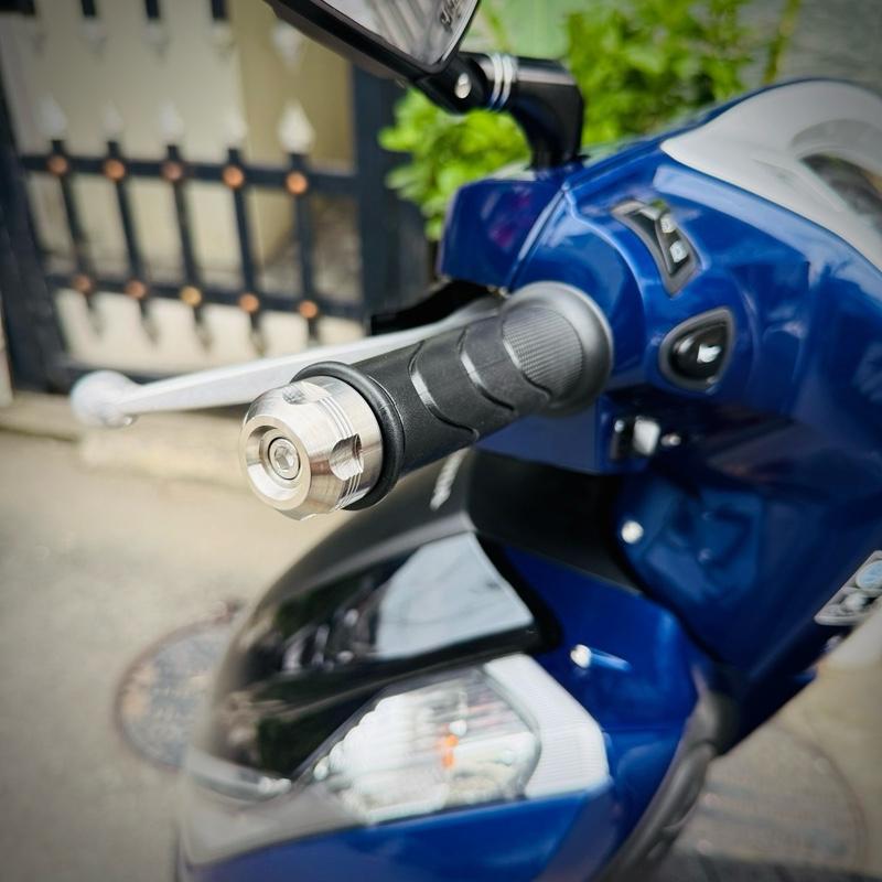 Nặng 220g Gù tay lái chống rung Inox 304 gắn cho các dòng xe - Tặng kèm 2 ắt nhôm Trừ những dòng xe tay ga đời mới Phụ Kiện Phụ Tùng xemay