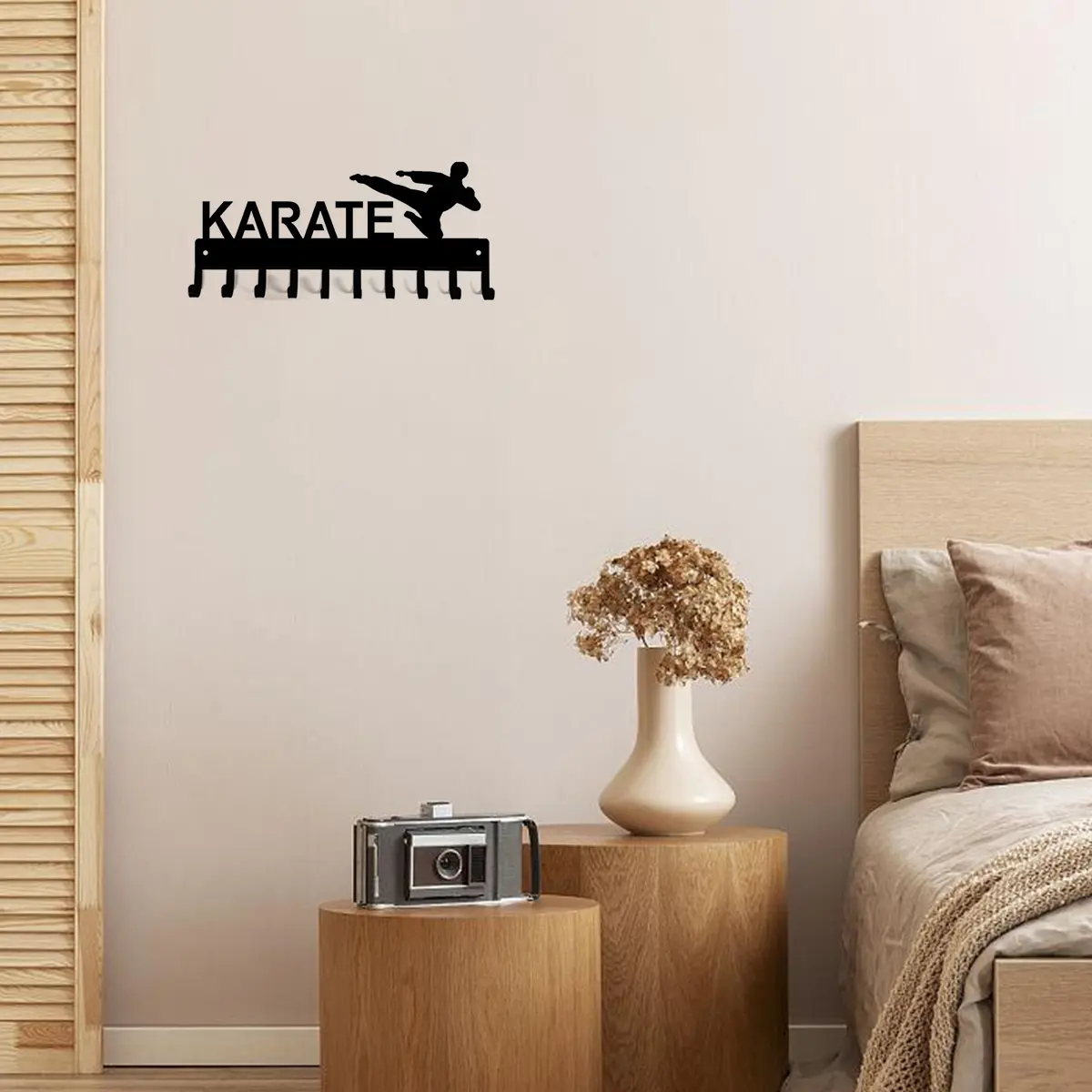 Móc Treo Huy Chương Karate, Treo TườngGiá Để Đồ, 14,5 Inch, 10 MócHình ảnh đẹp, để trao giải và giá đỡ Thắt Lưng Decor Trưng Bày Đựng Sách Kệ Sách