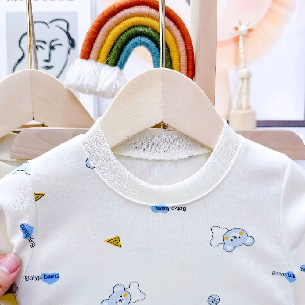 Bộ nỉ dài tay ngủ cho bé từ 2 tháng đến 2 tuổi