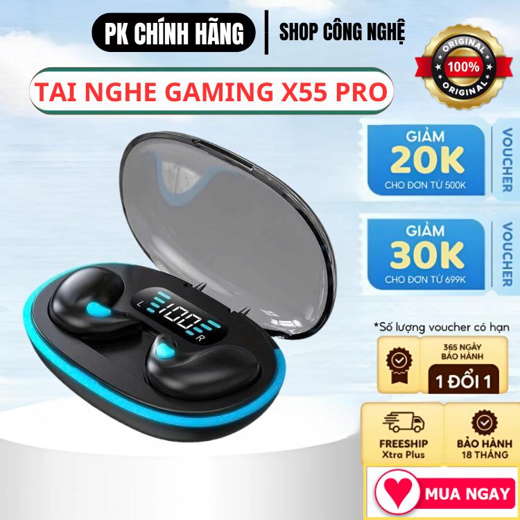 Tai nghe Ngủ Tai Nghe Bluetooth X55 / F9 / M10 PRO không dây, tích hợp mic, khử tiếng ồn, màn hình LED