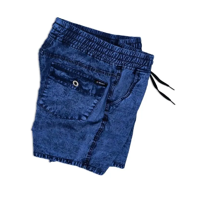 100rb Dapat 3 Celana Broadshot Jeans Pendek Pria Robek Snow Polos 2