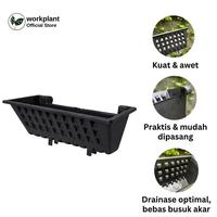 Gambar Workplant - (12pcs) Pot Argo 2 Pot Dinding Gantung Vertical Garden Pot Tempel Dinding Cocok Untuk Tanaman Hias dari workplant official Kota Surabaya 3 Tokopedia