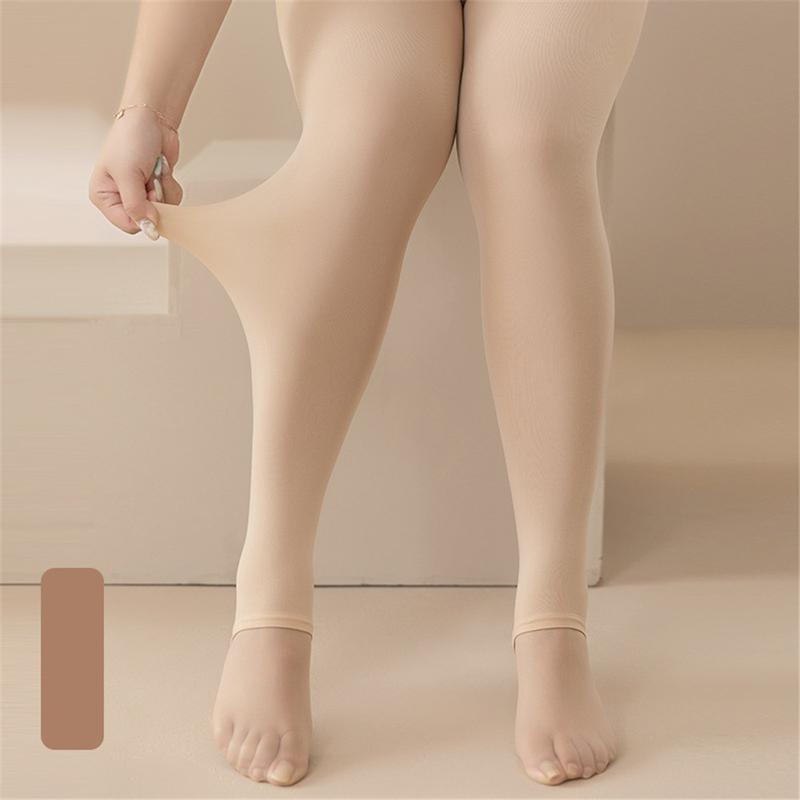 Product Introduction of Quần Tất, Dành Cho Phụ Nữ Ngoại Cỡ Mùa Thu Và Mùa Đông, Lót Lông Cừu, Dày, Cộng Với Tăng Béo, Màu Da Thịt, Quần Tất Cơ Sở, Thoải Mái Và Thoáng Khí, Dụng Cụ Hữu Ích Cho Chân Nhẹ 27