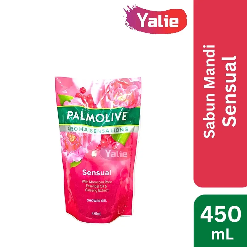 PALMOLIVE Aromatherapy Refill Pouch 450ml Morning Tonic/Absolute Relax/Sensual/Mineral Massage/Revitalizing Aroma Sensations Therapy Shower Gel Sabun Mandi Cair 450 ml Isi Ulang Aroma Sensations 2