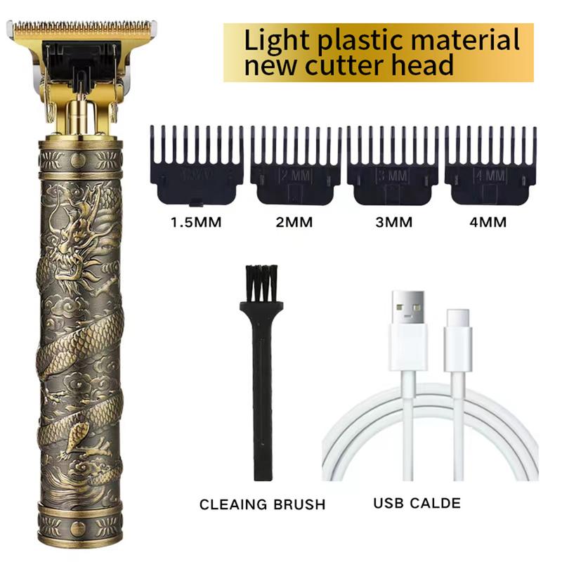 Product Introduction of Tông Đơ Cắt Tóc Điện Có Thể Sạc Lại, Dao Cạo Râu, Bộ Tông Đơ Cắt Tóc T9, Máy Cạo Lông Loại Bỏ Lông Chuyên Nghiệp, Thích Hợp Cho Người Lớn Và Trẻ Em, Vận Chuyển Địa Phương 17