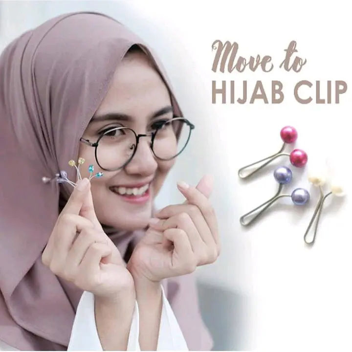 HIJABCLIP ORI TURKEY Cliphijab penganti pentul penganti jarum Kerudung Muslim Peniti Turki