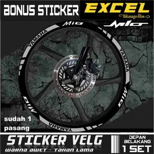 stiker velg sticker velk stiker cutting velk yamaha mio sporty,m3,mioS,MioGT,mioJ,mioSOUL
