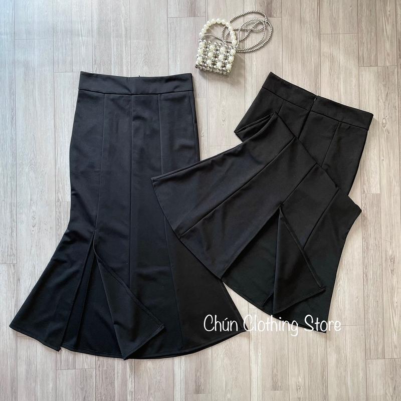 Chân Váy Đuôi Cá Chân Váy Umi hàn Xẻ cạnh - Xẻ sau 5