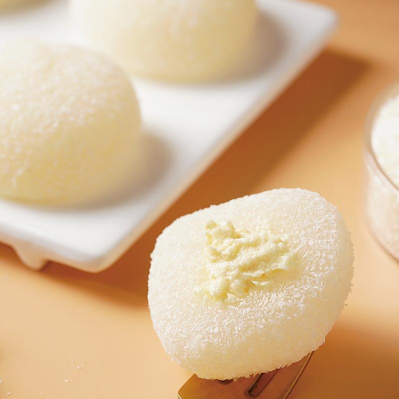 Product Introduction of Mochi kem Đài loan 6 vị trái cây, (sầu riêng, bơ, đào, xoài, khoai môn, kem muối) Ăn Vặt Food Snack Thức Ăn Cake 2.5kg（95-100） Chua Socola  Kiwi Sô Cô La 14