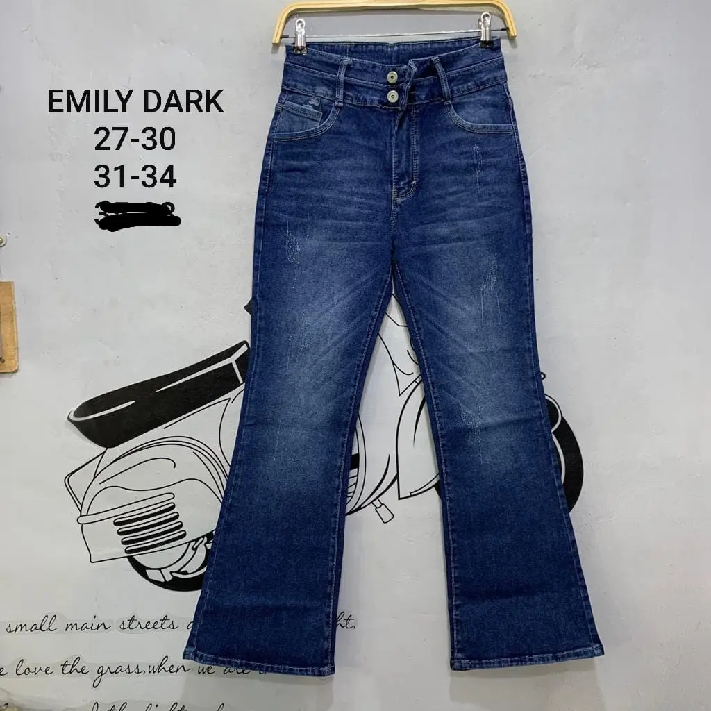CELANA JEANS CUTRBAY WANITA / CELANA JEANS CUTBRAY WANITA EMILY Sz 28-34