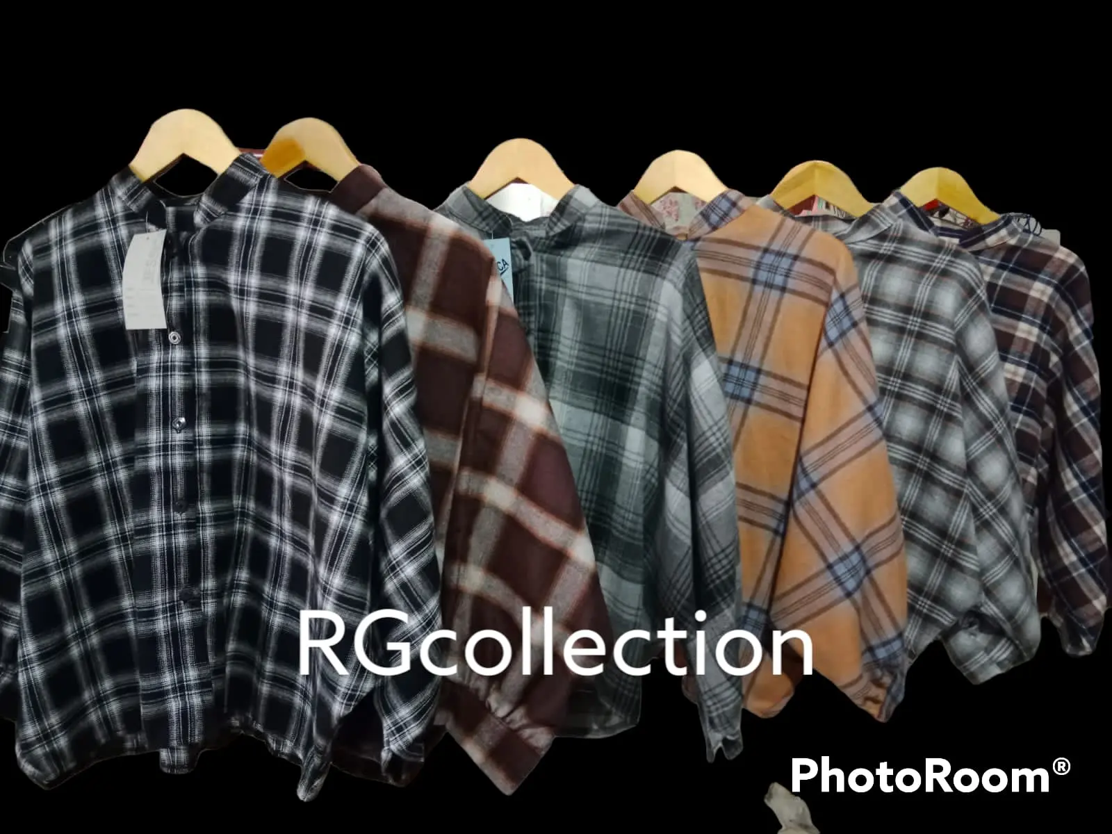 Kemeja Wanita Flanel Batwing / kemeja oversize / outer balon