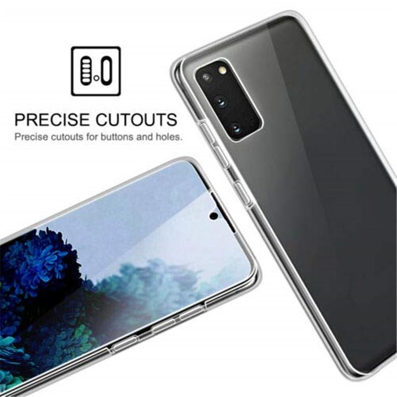 Product Introduction of Back Cover for Samsung Galaxy S21 S20 FE S10e S10 S9 S8 Plus Note 8 9 10 20 Ultra Dual Side Luxury 360 Case Full Cover 14