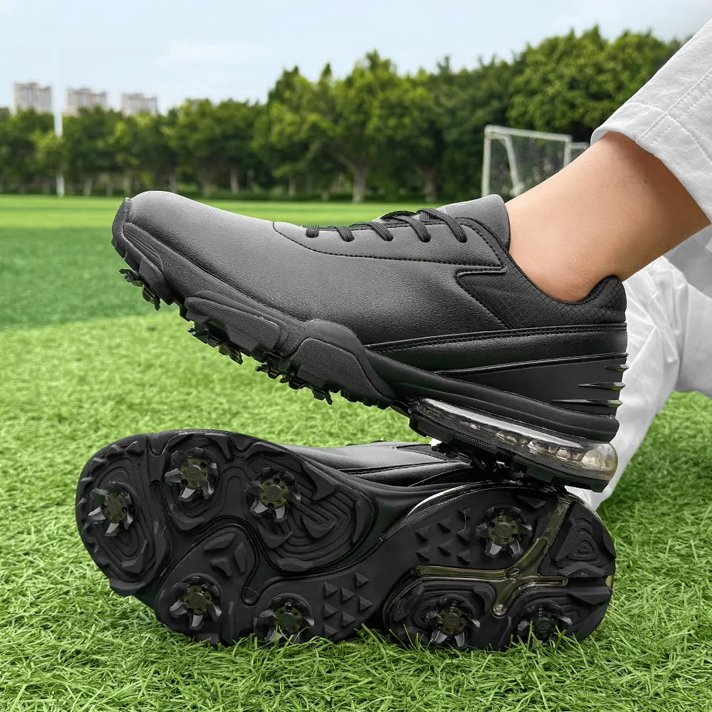 Men Golf Shoes Waterproof Non-slip Professional Golf Sneakers Comfortable Outdoor Walking Footwears Anti Slip Athletic Men Shoes