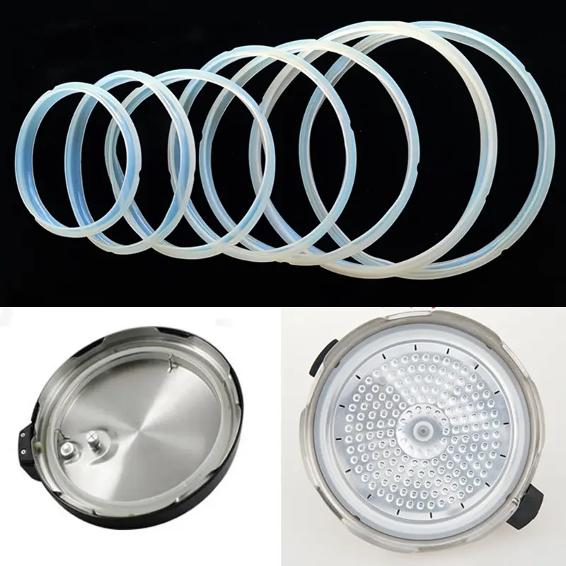 Gioăng cao su silicon18/20/22/ 24cm, nắp nồi, vòng đệm, thay thế nồi áp suất điện cho gioăng nồi 2-6L