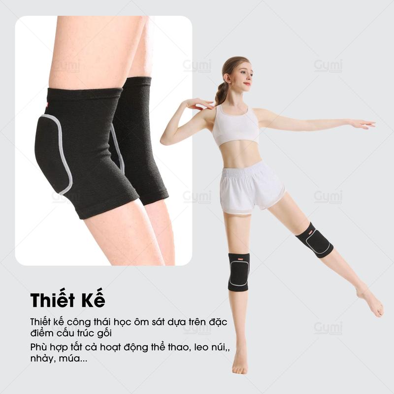 Product Introduction of Miếng đệm g ố i tập gym, Bóng đá, thể thao khác cho nữ (1 đôi) Sport 6