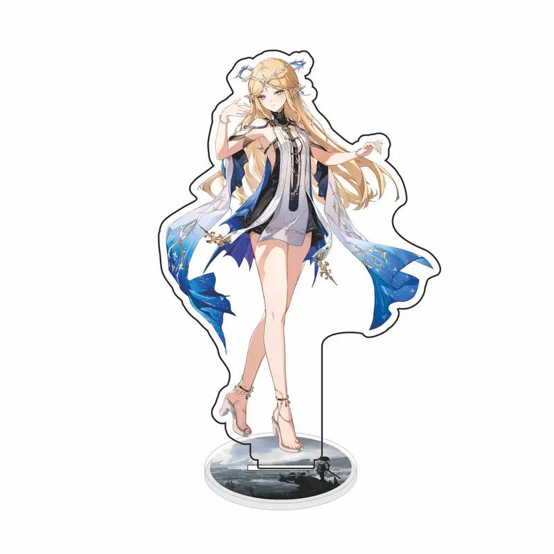 Game Wuthering Waves Acrylic keychain Stand Model IUNO AUGUSTA Changli ...