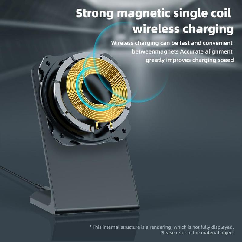 Product Introduction of Magnetic Wireless Charger Stand, Fast Wireless Charging Station, Desktop Charger Holder Compatible with iPhone 12 13 14 15 Series, for Magsafe Charger 5
