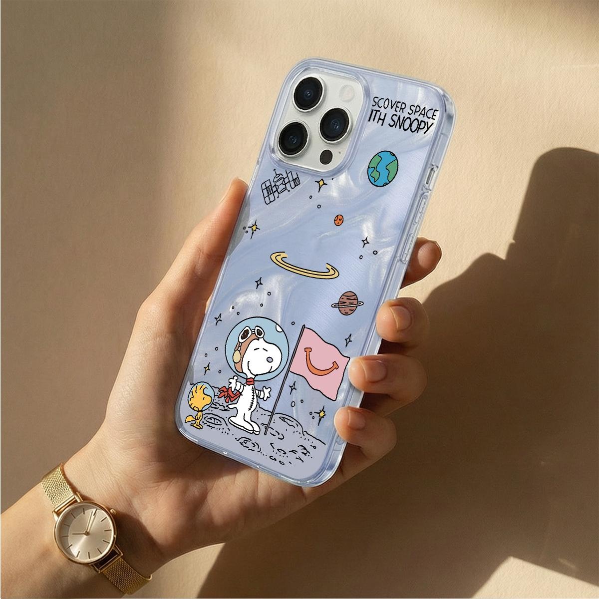 Snoopy Casing hp untuk POCO C85 C75 4G M7 C65 M6 C61 4G C55 X7 X6 M6 PRO M6 PRO 4G M6 4G X5 PRO 5G X5 M5S X3 NFC PRO M3 PRO M3 M2 PRO silikon phone case terbaru aesthetic softcase lucu estetik mewah premium shockproof transparan cover