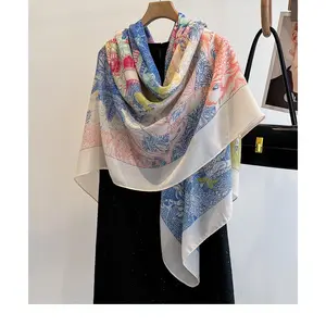 LADY HIJAB ZOE SEGIEMPAT JUMBO130CM X 130CM I PREMIUM QUALITY