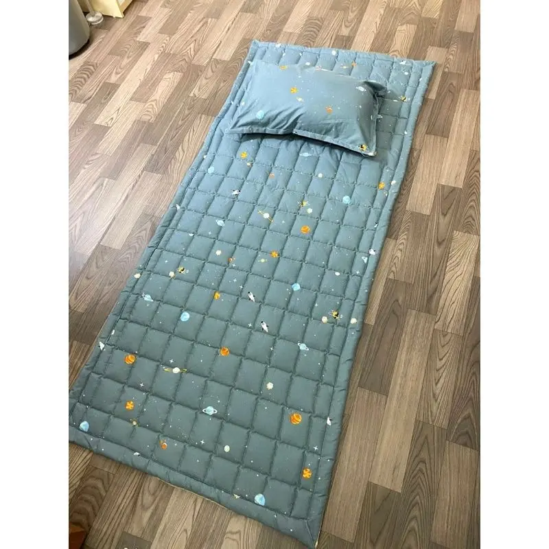 Nệm văn phòng gấp gọn size 90x2m topeer mỏng- nệm ngủ văn phòng tấm trải ngửa trưa gấp gọn đa năng
