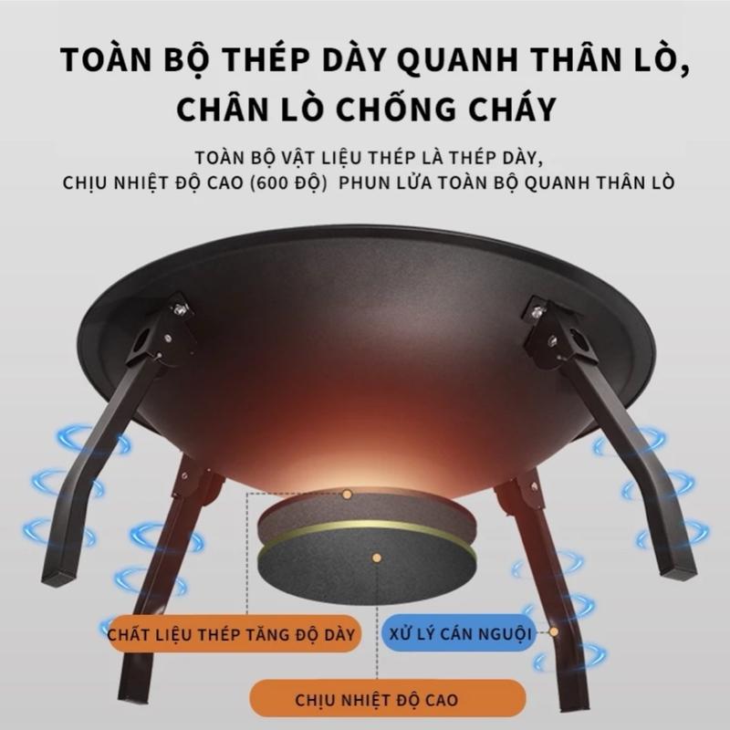 Product Introduction of Bếp Nướng Than Hoa 3 Trong 1 Gấp Gọn – Bếp Than Tre Dùng Trong Nhà/ Ngoài Trời, Tiện Dụng Mang Đi Du Lịch 11