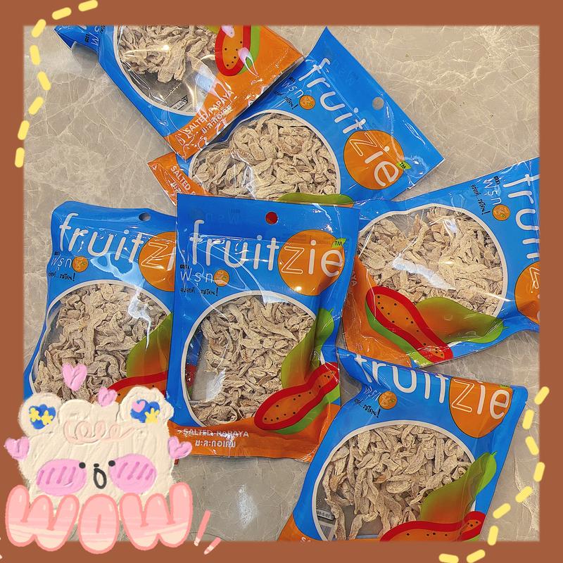 Combo 5 gói Ô mai giun Fruit Zie gói 50g Thái Lan - Ô mai ăn vặt