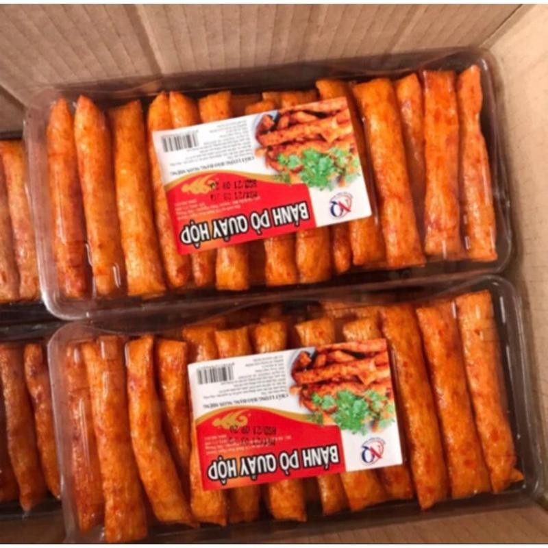 Bánh Bò Quẩy Hộp Bánh Bò Xiên Vừng Bò Vừng Miếng Loại Hộp Đặc Biệt Thơm Ngon Date Mới 5