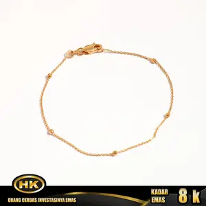 HK Mustika Gold - Gelang Emas 8K - JedarVariasi -
