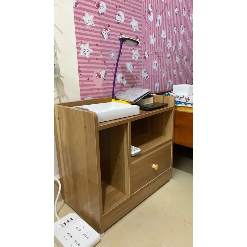 Túi Đầu Giường Gỗ MDF Cao Cấp Một Ngăn Tiện Lợi - Màu Vân Gỗ Tự Nhiên 1