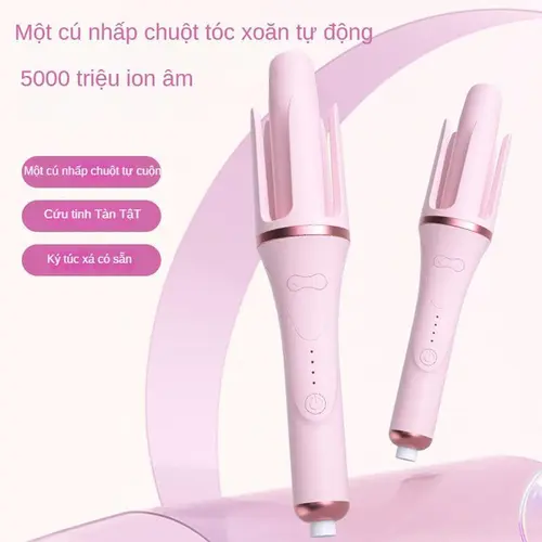 Máy uốn tóc lười Tự Động 32MM, Sóng Lớn Không Làm Tổn Thương Tóc, Máy Uốn Tóc Lười, Máy Uốn Điện Lọn Xoăn Sóng Lơi phong các Hàn Quốc·