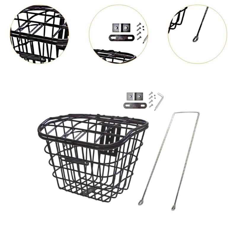Product Introduction of Bike Basket with Lid  Front Basket for Road Bike Sports Cycling 2