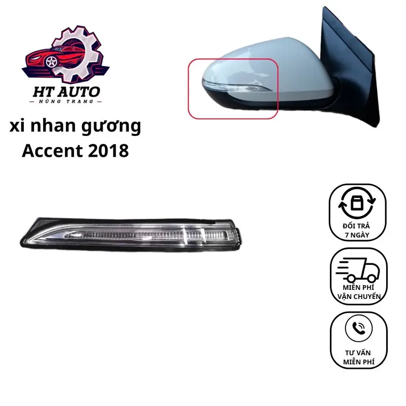 Xi Nhan Gương Accent 2018 2