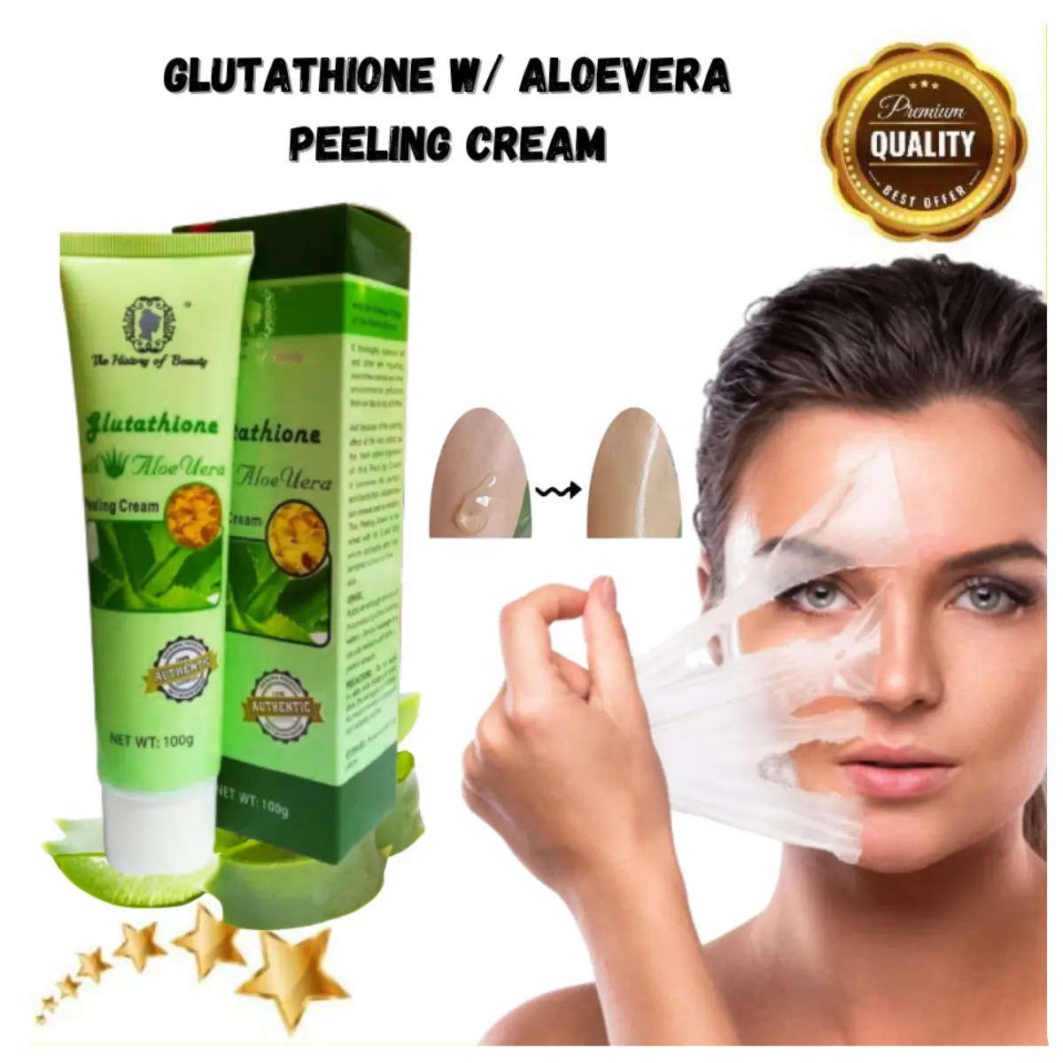 Glutathione with Aloe Vera Peeling Cream The History of Beauty Cleanses Dirt and Other Skin Impurities - TikTok Shop Philippines Glutathione with Aloe Vera Peeling Cream The History of Beauty Cleanses Dirt and Other Skin Impurities - TikTok Shop Philippines