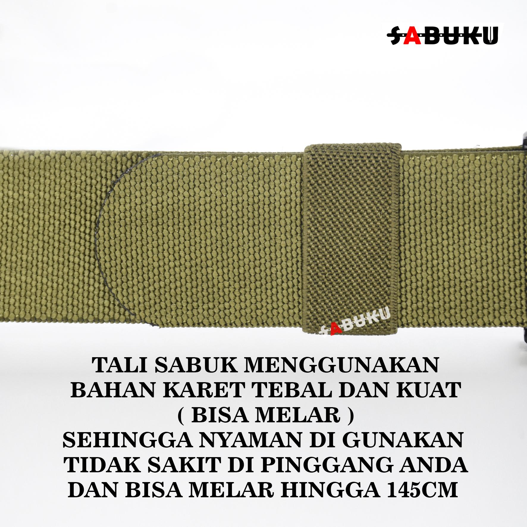 Ikat Pinggang Pria Nylon Canvas Sabuk Tactical Gesper Quickly Unlock Militer Fas Simple Model Kekinian -282 Besi
