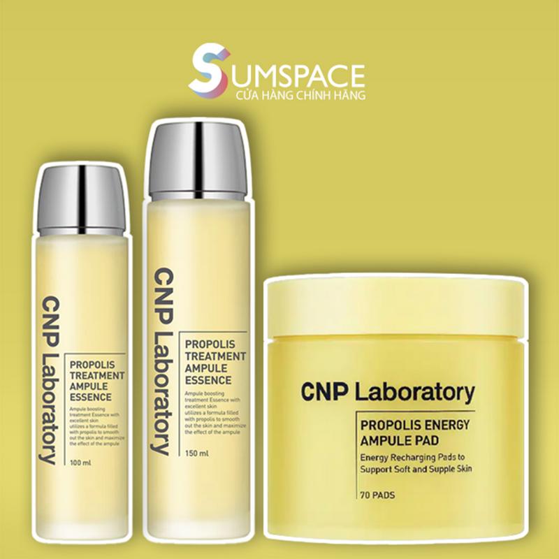 [SUM SPACE] Toner Essence & Toner Pad Keo Ong CNP Laboratory Propolis Treatment Ampule Essence Hỗ Trợ Cấp Ẩm & Đều Màu Da