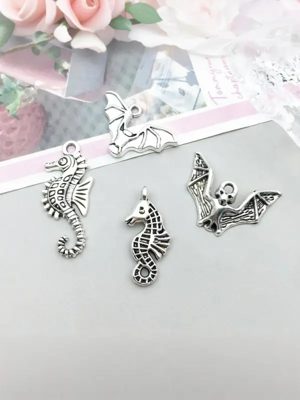 Animal Series Charms, Mixed Shaped Pendant, DIY Jewelry Making Supplies for Bracelet & Necklace, Fashion Accessories for Women & Girls 4