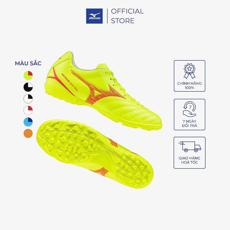 Giày đá banh sân cỏ nhân tạo Mizuno Monarcida Neo III Select As, đế TF,da mềm, chống trơn trượt, bám sân tốt, đinh 2 lớp, Sneaker Sport