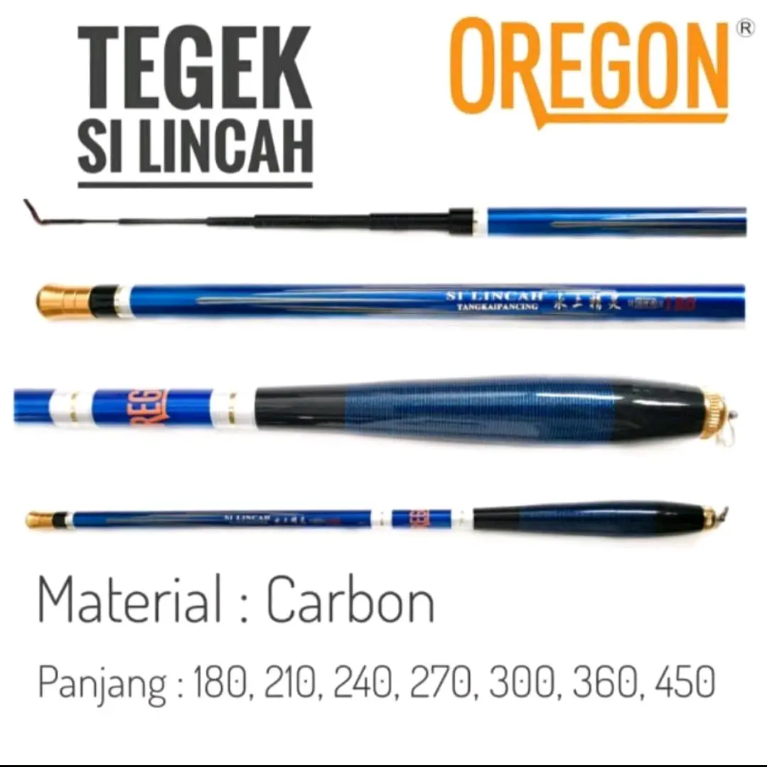 joran tegek oregon silincah ruas pendek