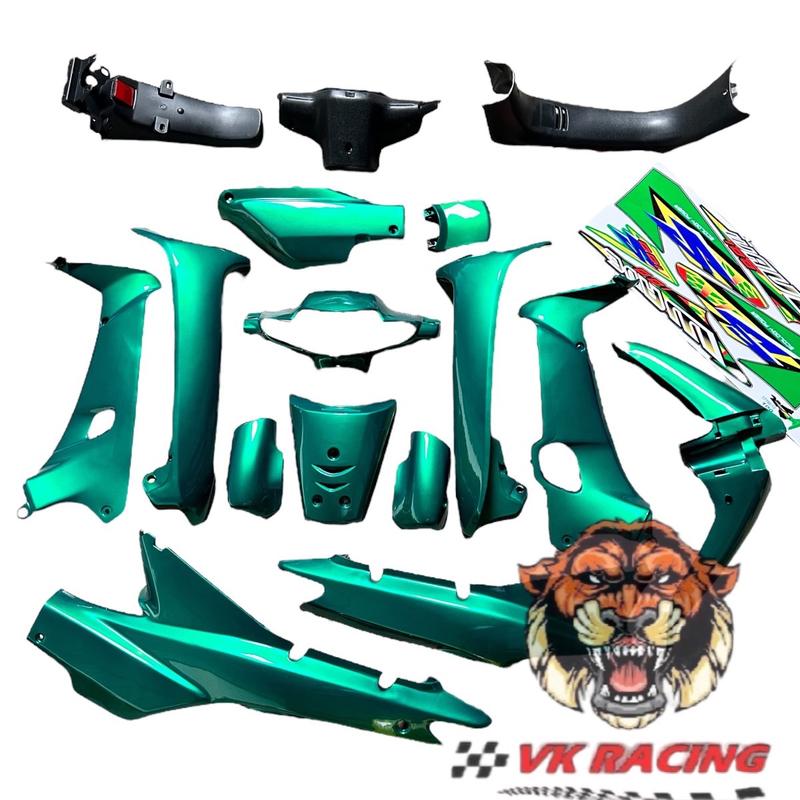   Đọc kĩ tùy chọn  Dàn áo wave nhỏ - wave alpha xanh lá heniken - tặng tem Nhãn Dán 