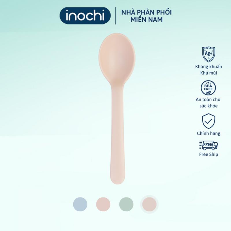 Bộ 02 Muỗng Ăn Dặm Amori Chất Liệu Nhựa PP Cao Cấp An Toàn Cho Bé - Bibo Mart